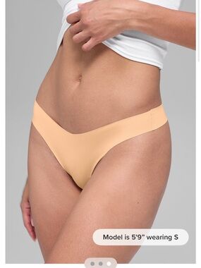 ALO Yoga Airbrush Invisible Thongs Sz XXS new set of 10